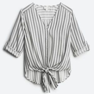 Carlos tie front top